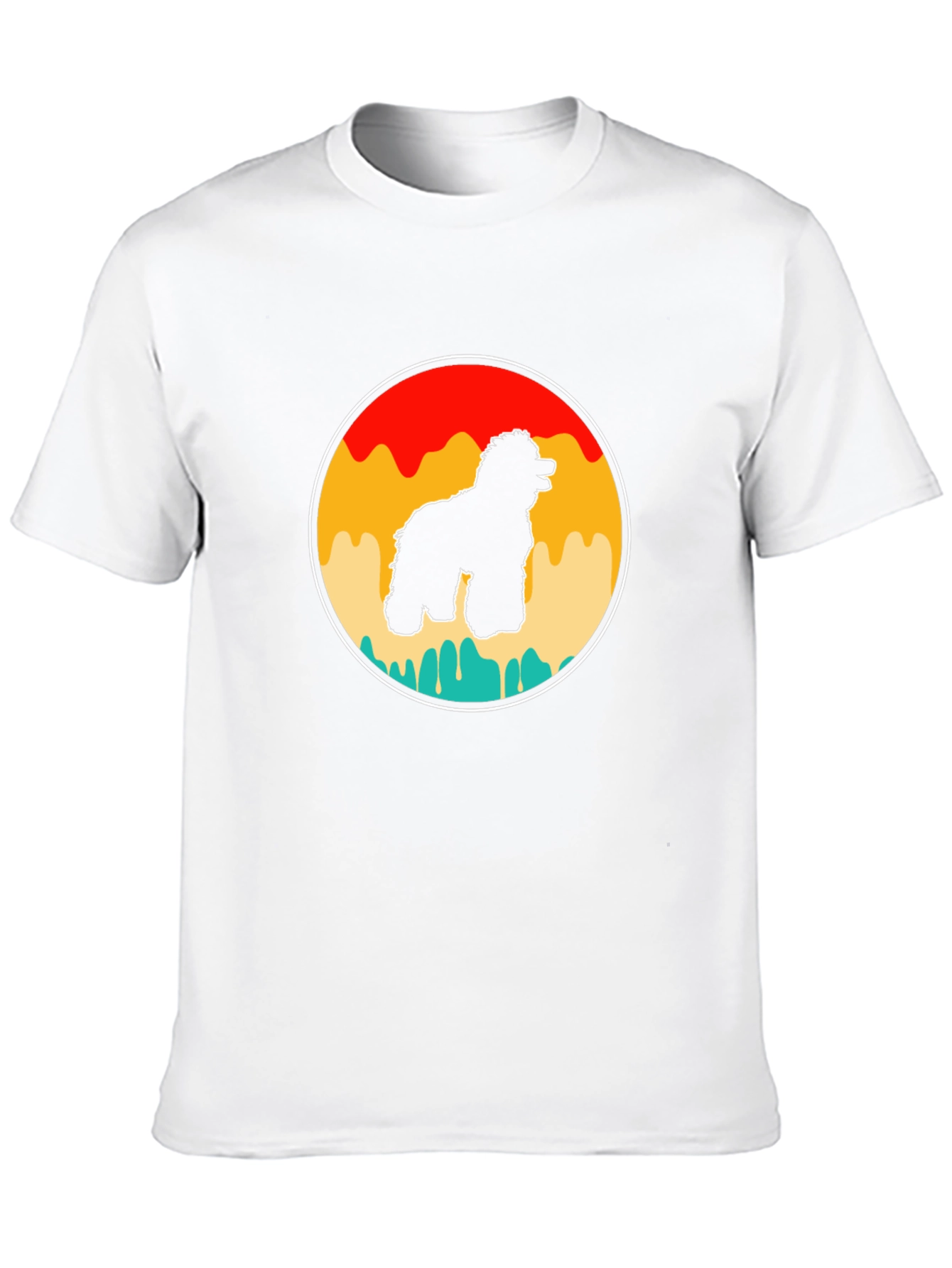 Retro Dog Silhouette T-Shirt