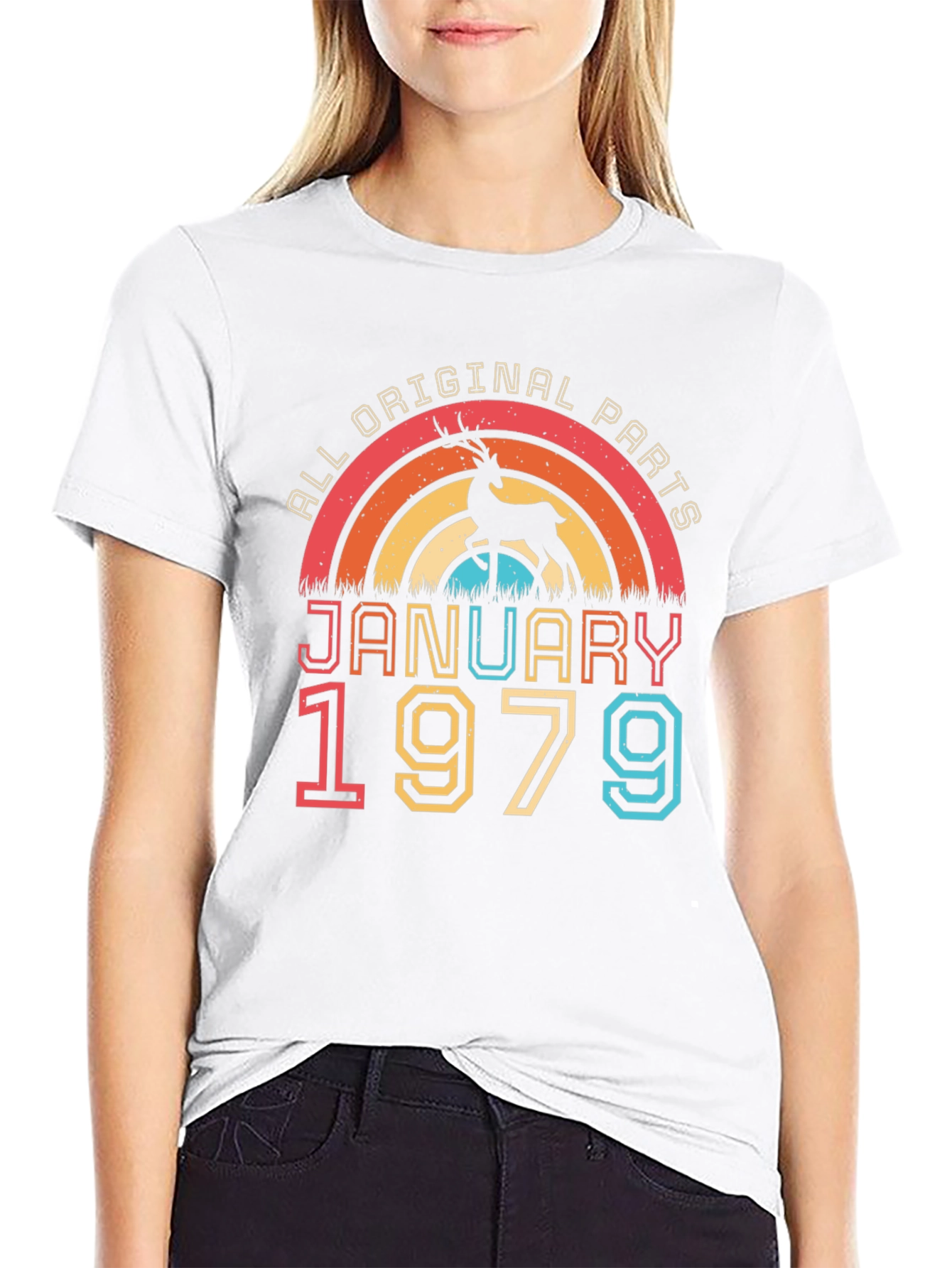 January 1979 All Original Parts Birthday T-Shirt