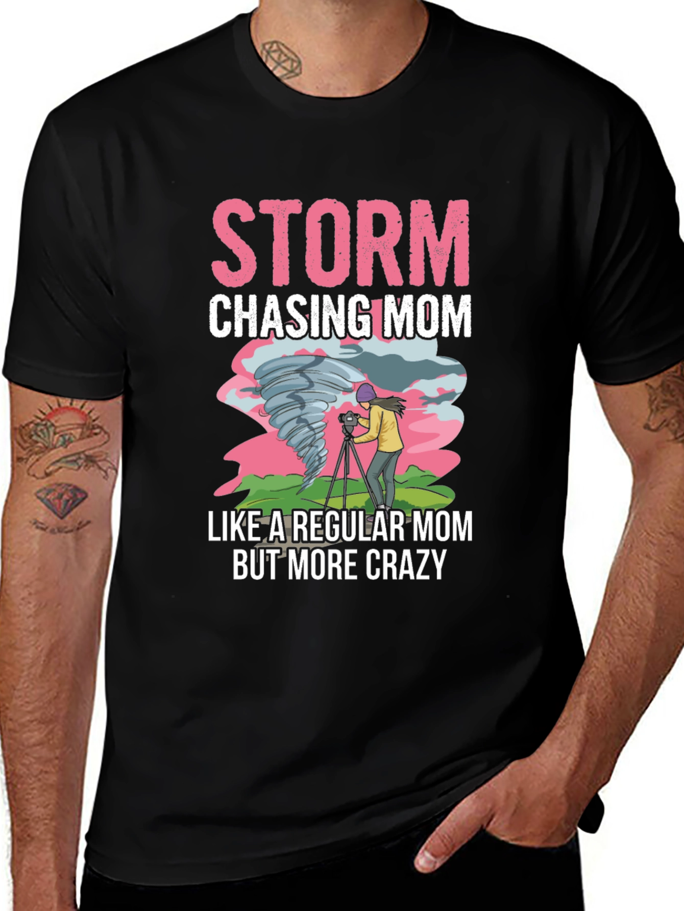Storm Chasing Mom T-Shirt