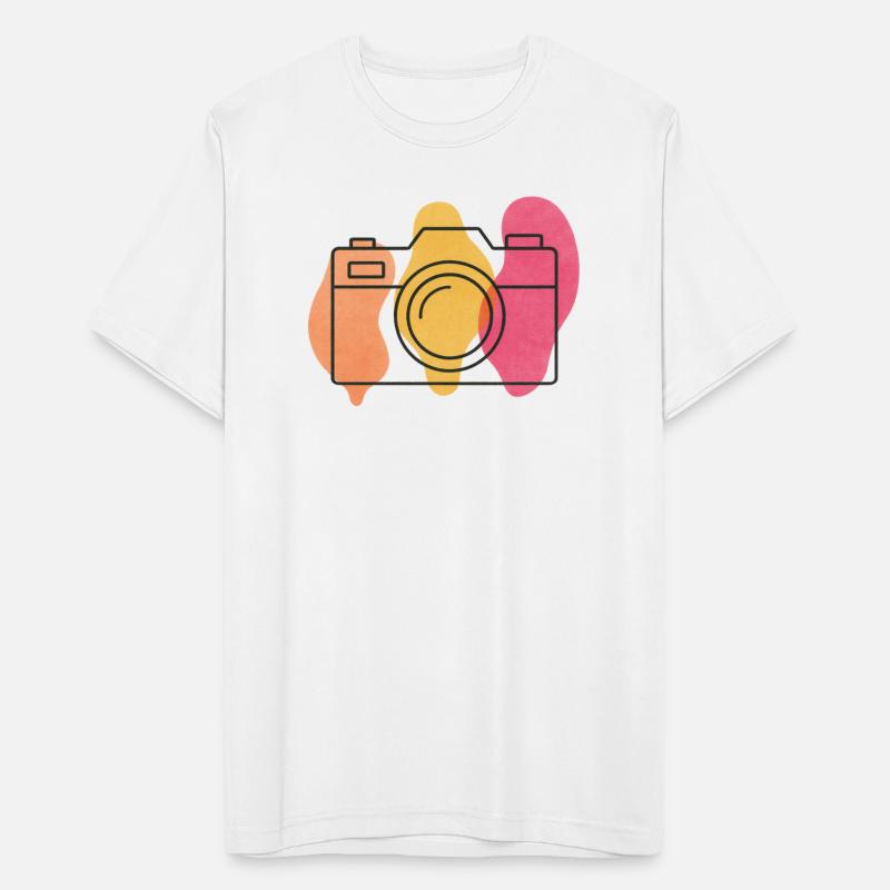 Abstract Camera Art with Color Blocks