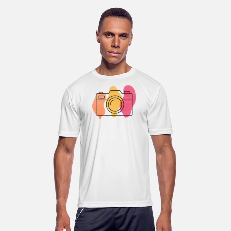 Abstract Camera Art with Color Blocks