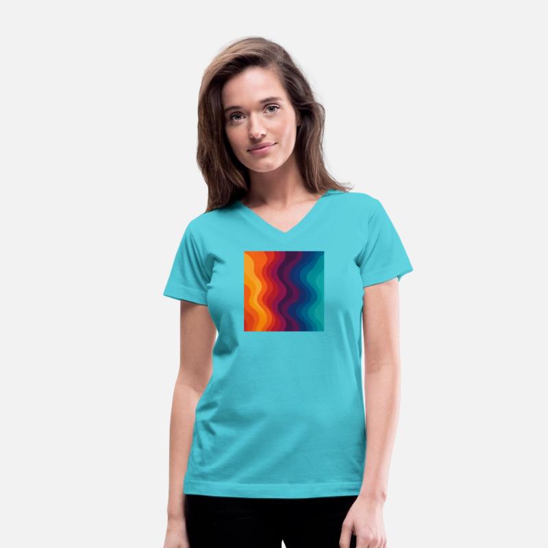 Abstract Pastel Waves