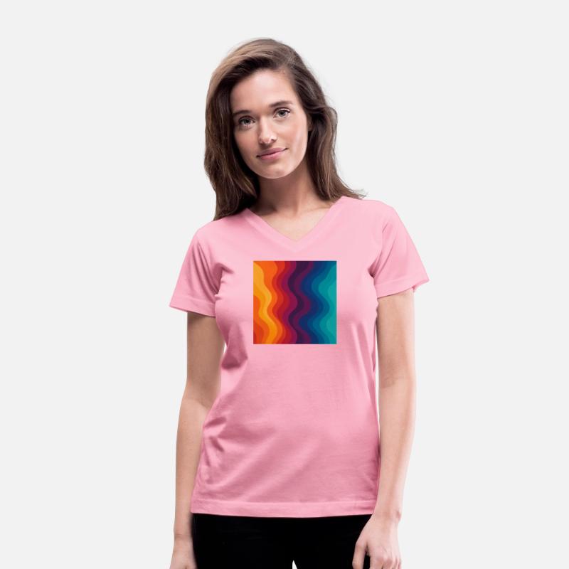 Abstract Pastel Waves