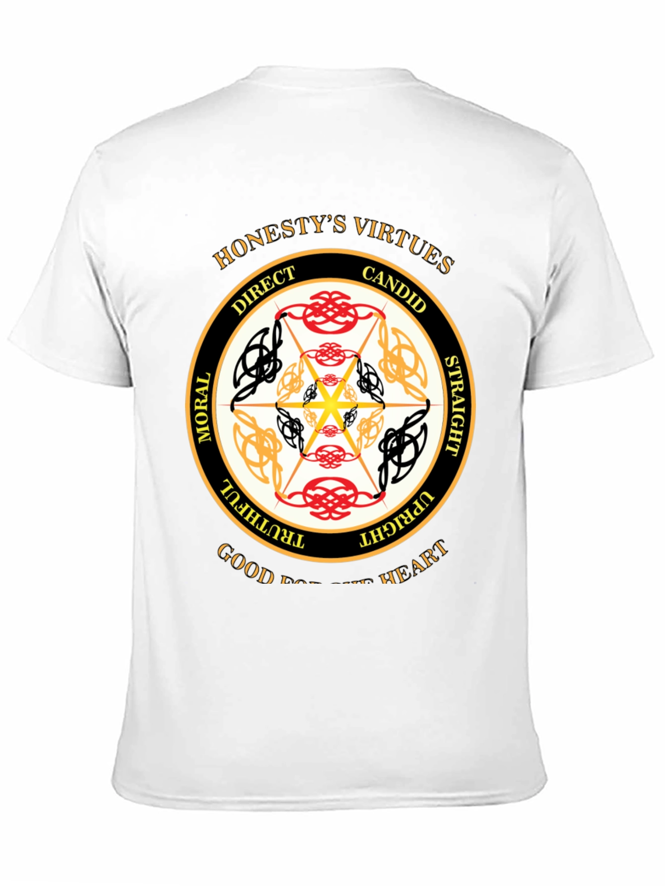 Honestys Virtues Graphic Tee - Moral Upright Shirt