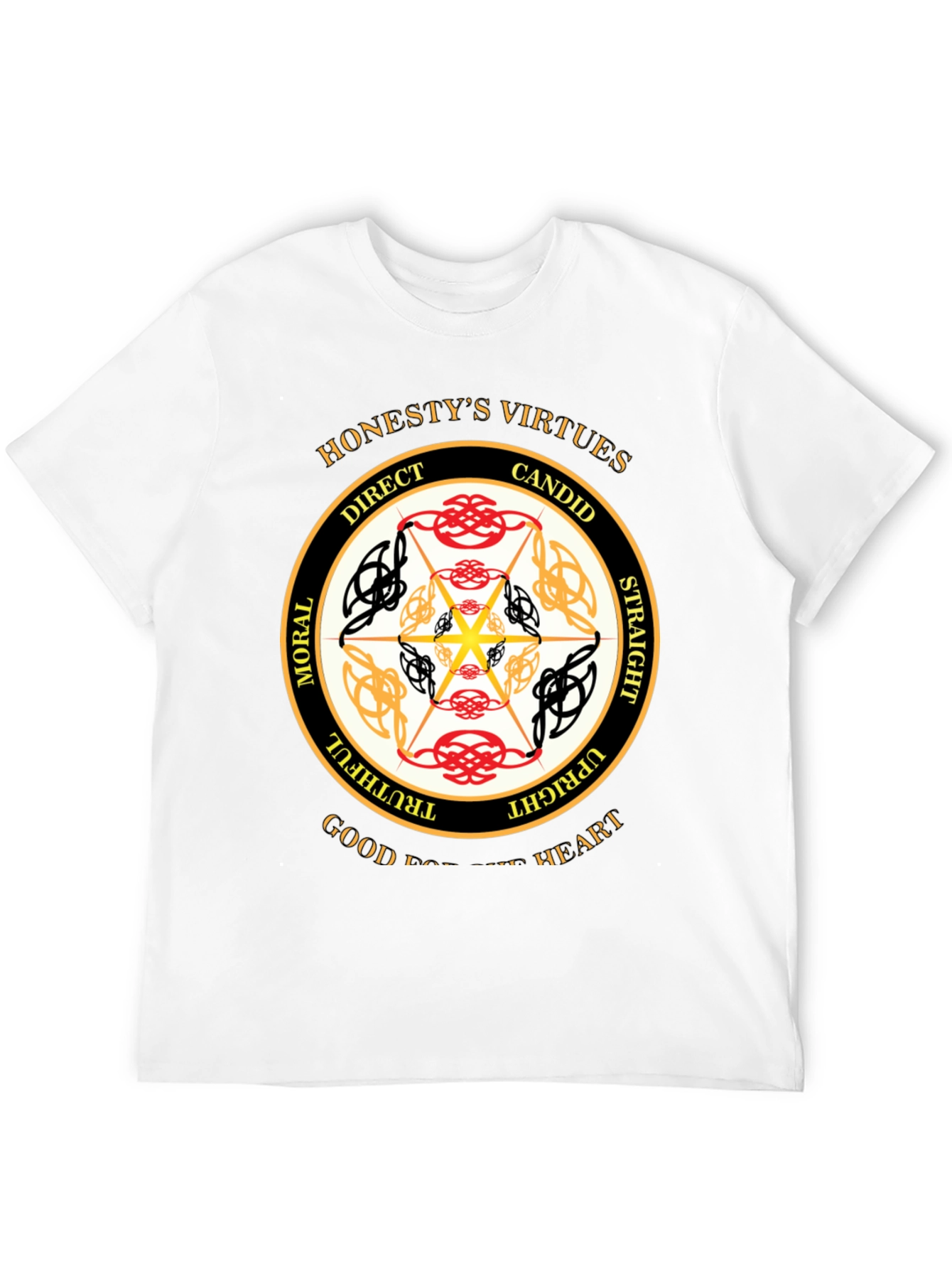 Honestys Virtues Graphic Tee - Moral Upright Shirt