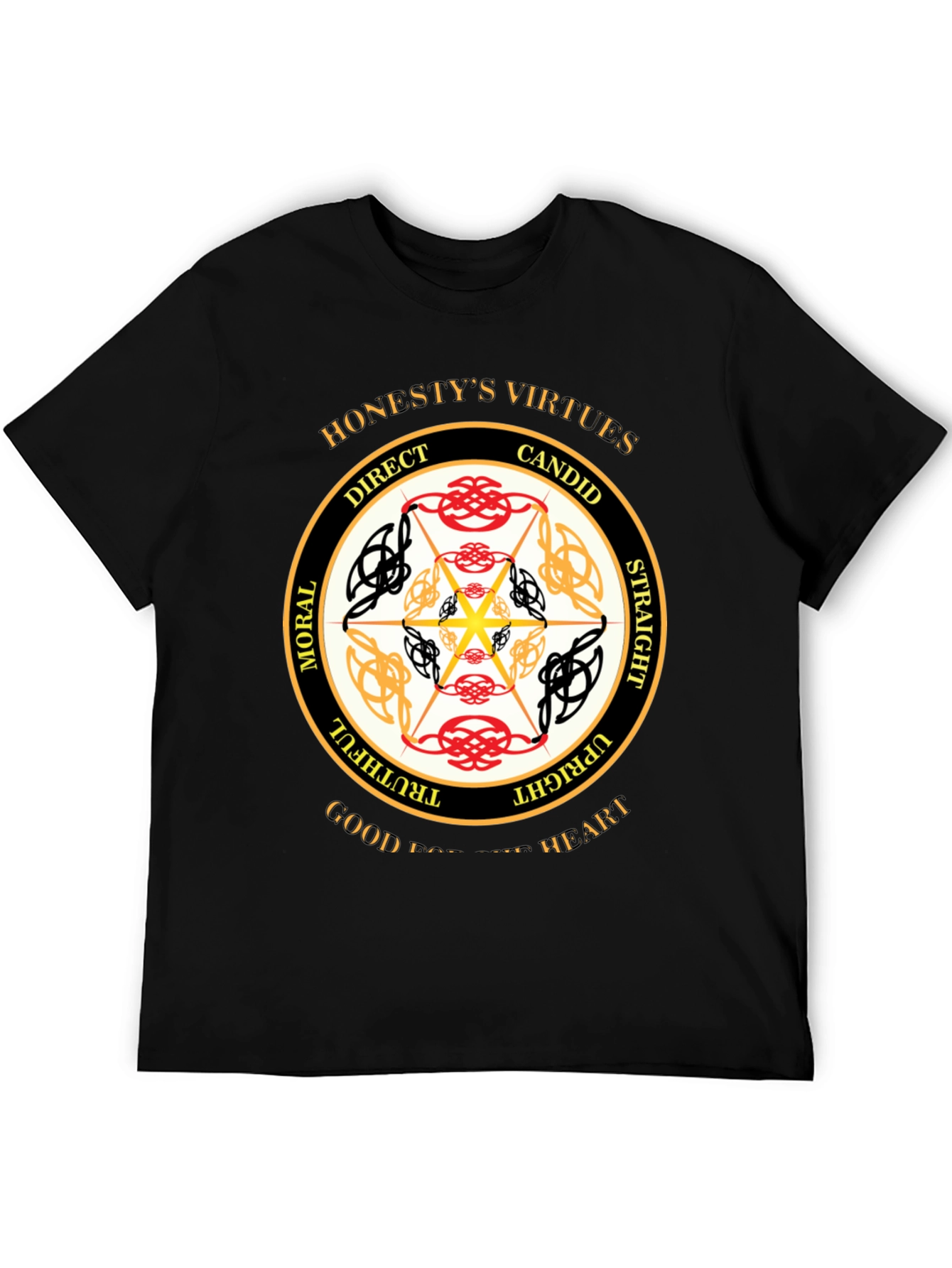 Honestys Virtues Graphic Tee - Moral Upright Shirt