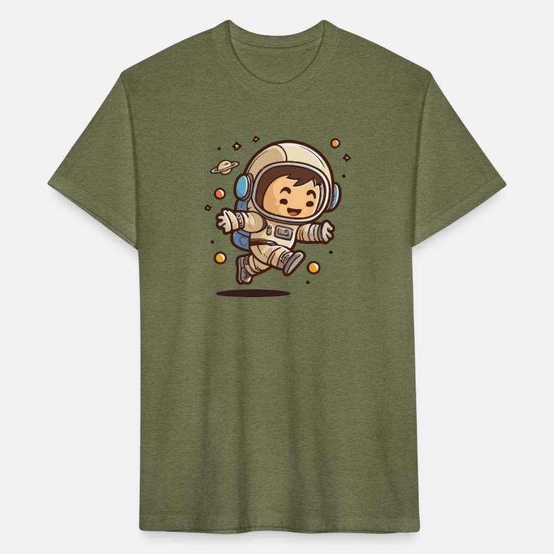 Adorable Astronaut Bliss: Cosmic Tee