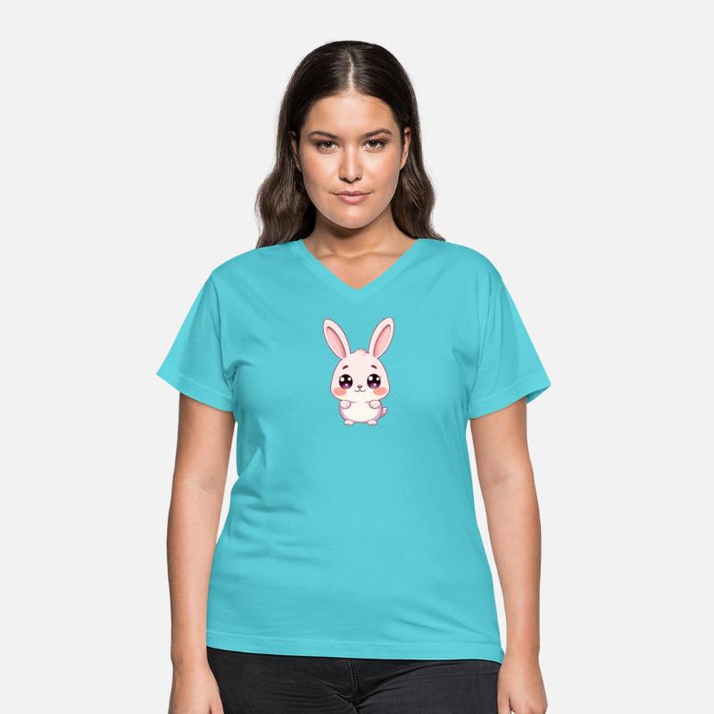 Adorable Bunny Cartoon Design