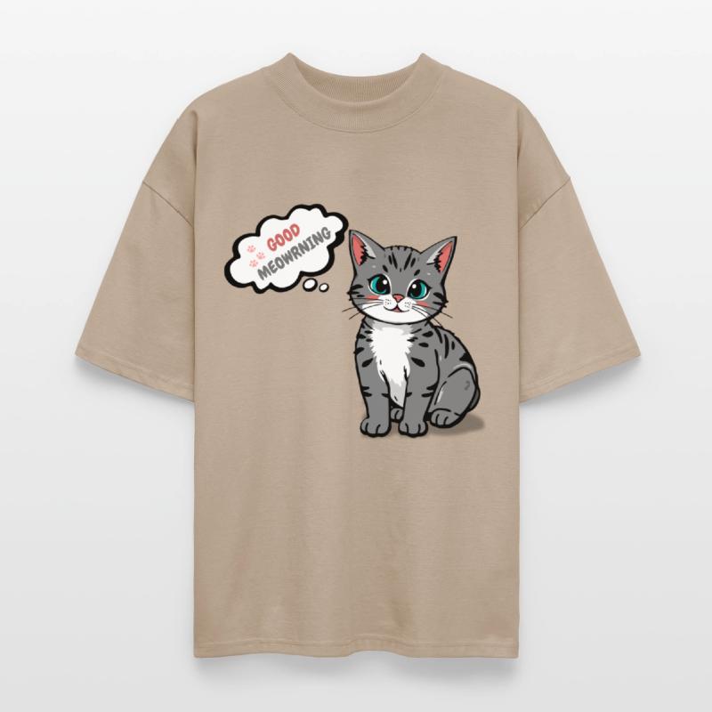 Adorable Cat with Happy Message