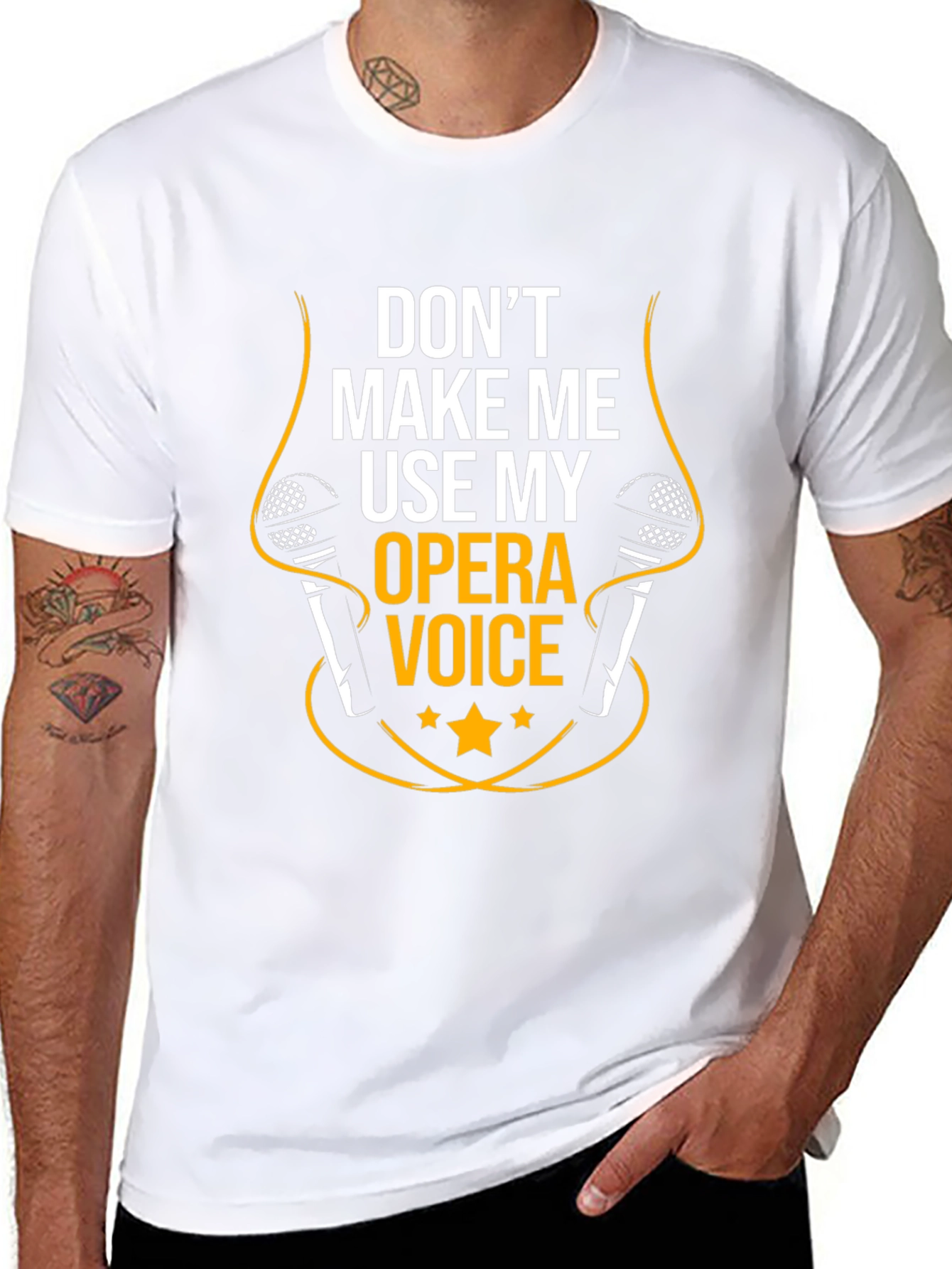 Opera Voice T-Shirt Funny Singer Tee