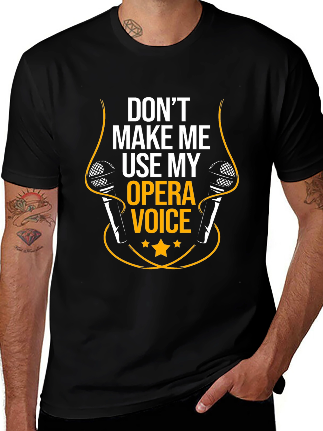 Opera Voice T-Shirt Funny Singer Tee