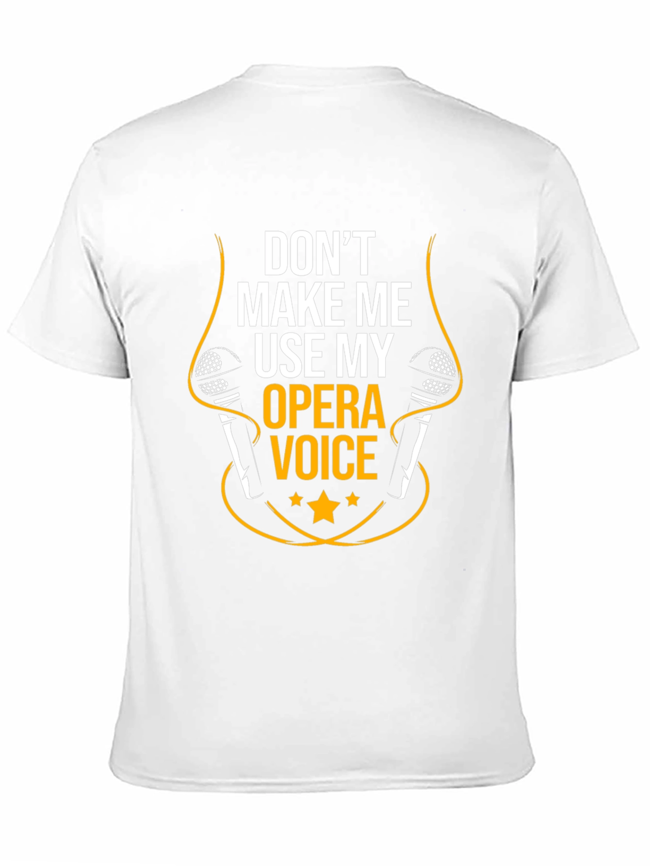 Opera Voice T-Shirt Funny Singer Tee