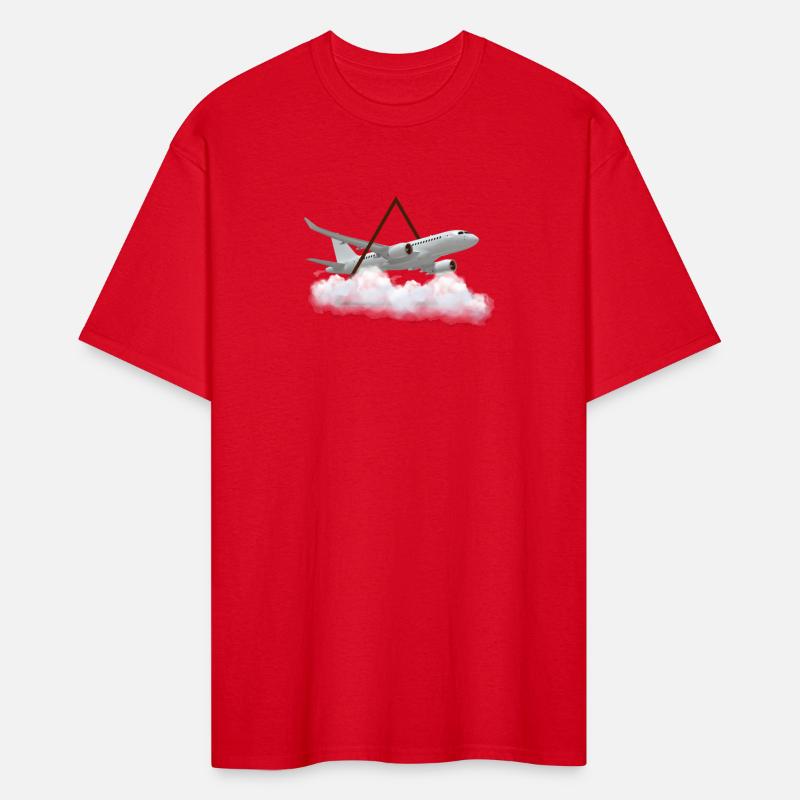 airplane print t-shirt