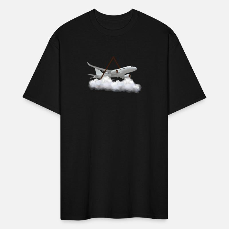 airplane print t-shirt