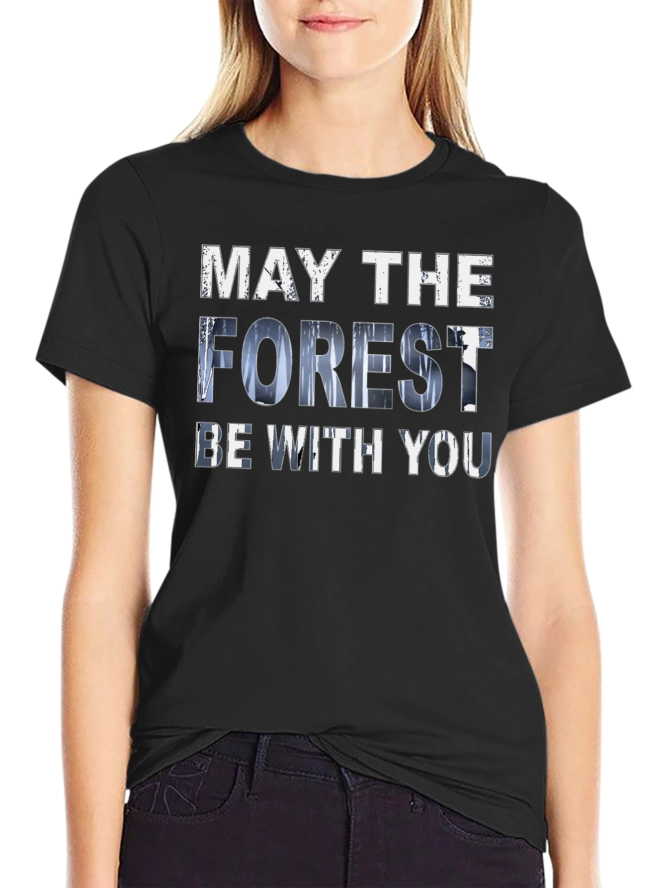May The Forest Be With You Graphic T-Shirt