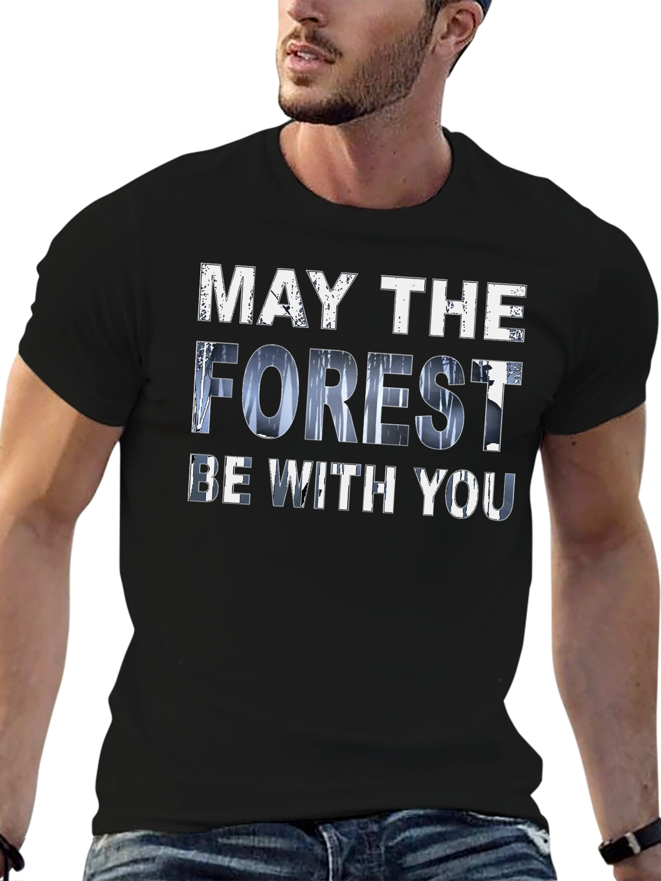 May The Forest Be With You Graphic T-Shirt