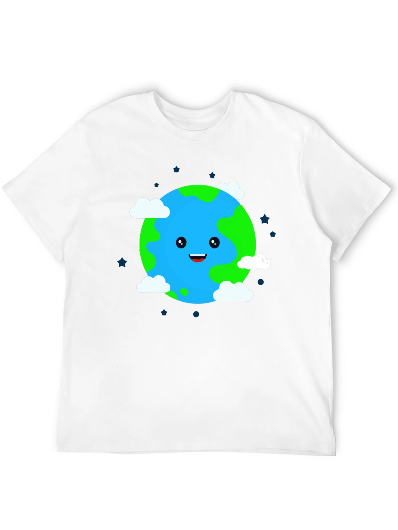 Cartoon Earth Graphic Tee