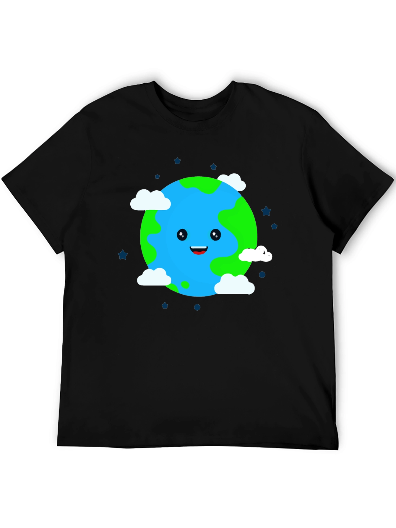 Cartoon Earth Graphic Tee