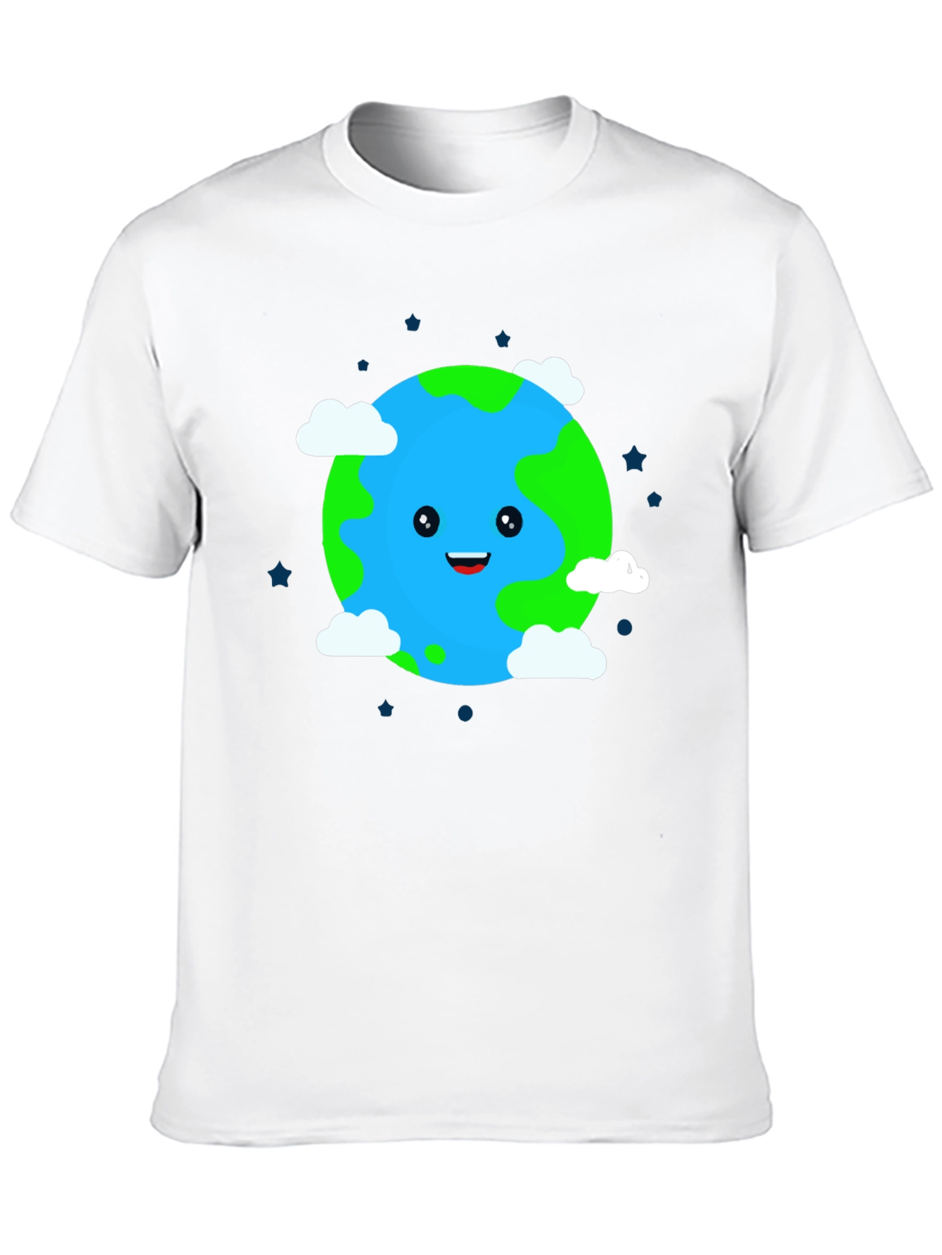 Cartoon Earth Graphic Tee