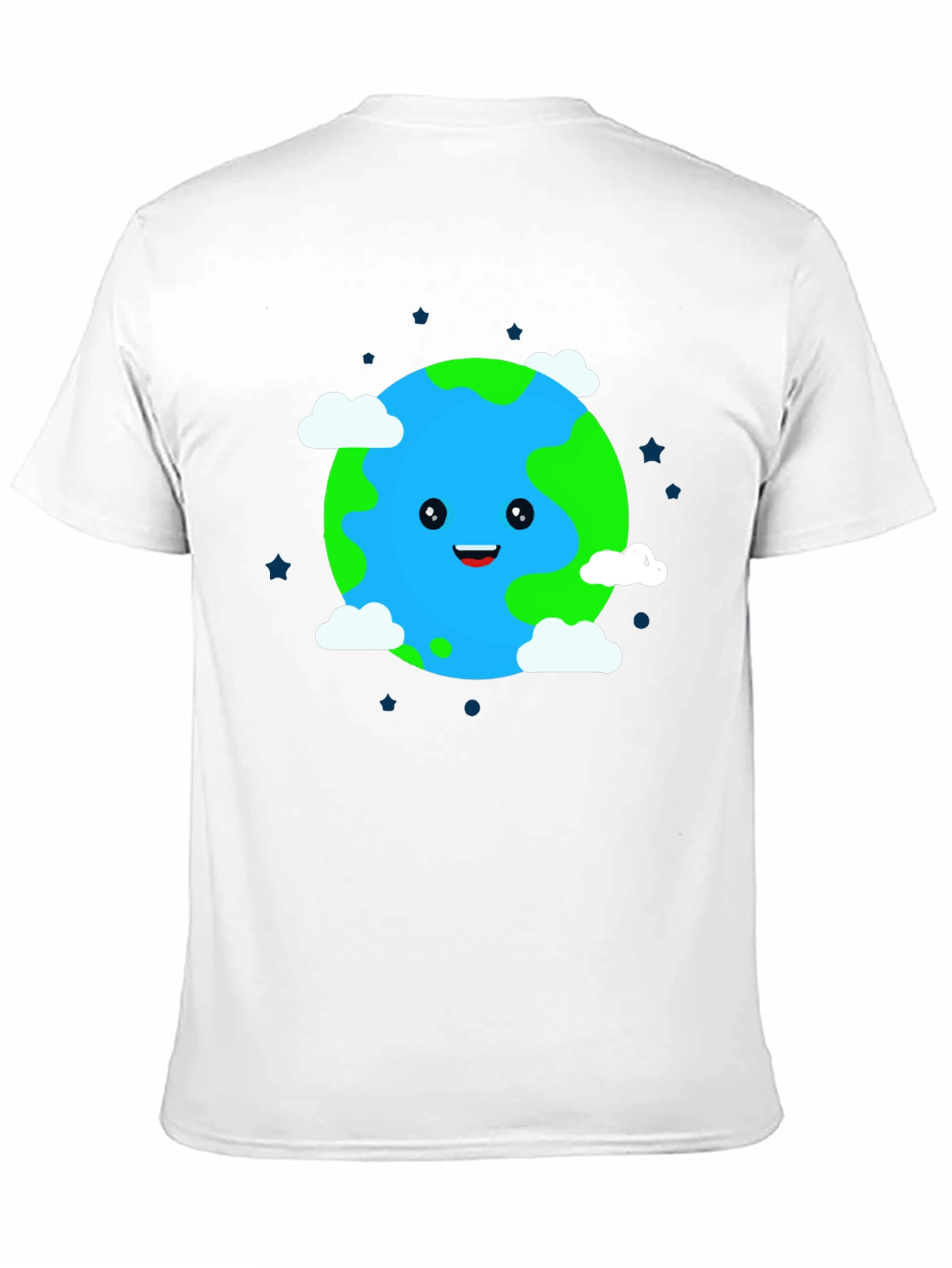 Cartoon Earth Graphic Tee