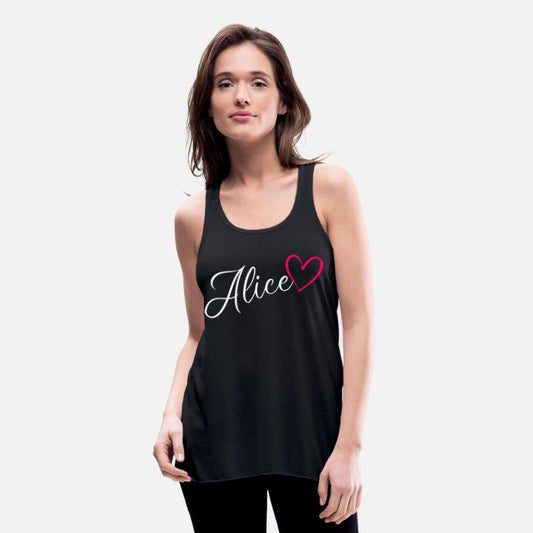 Alice Name Pink Heart