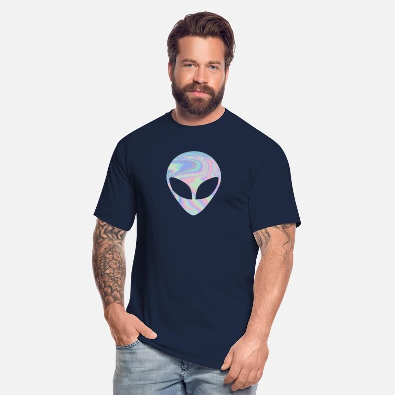 Alien Head Colorful Laser Ufo Sighting Believe Are