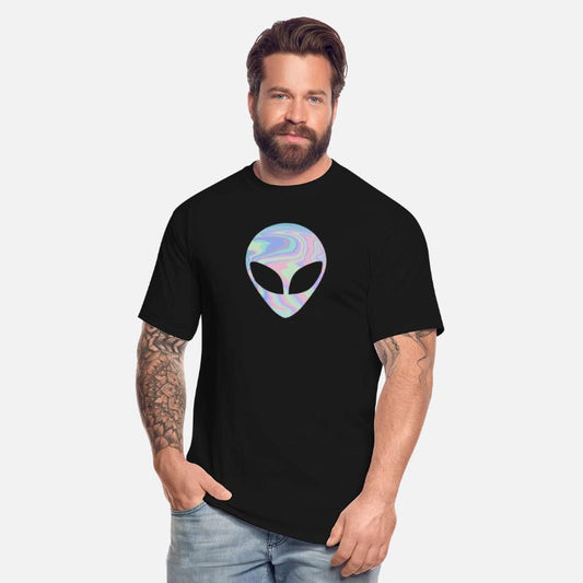 Alien Head Colorful Laser Ufo Sighting Believe Are