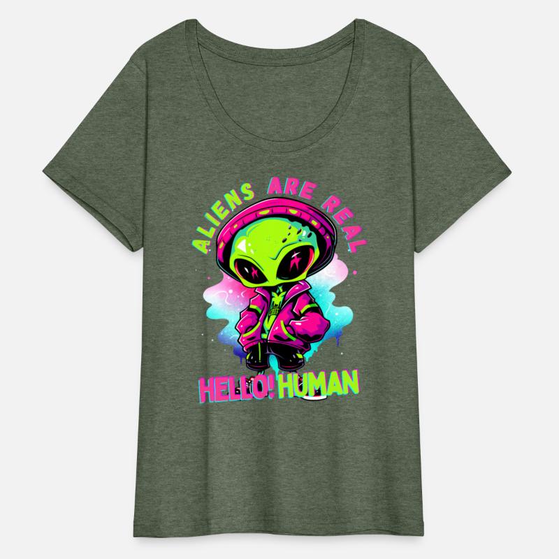 Aliens Are Real Hello Human