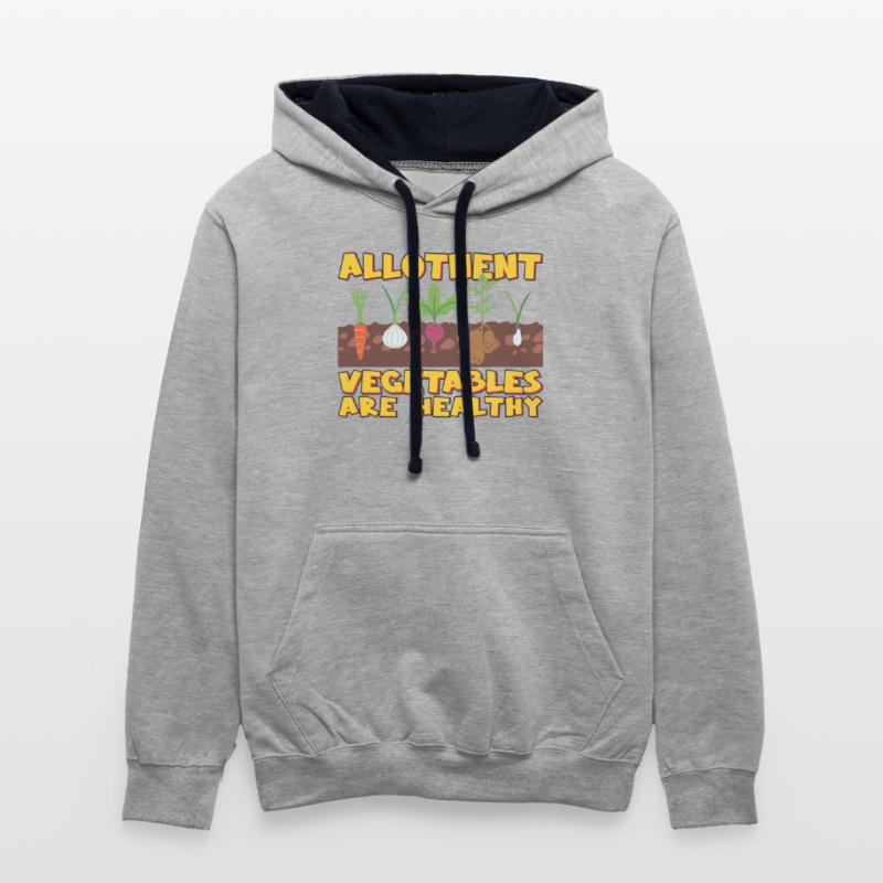 Allotment vegetables are healthy