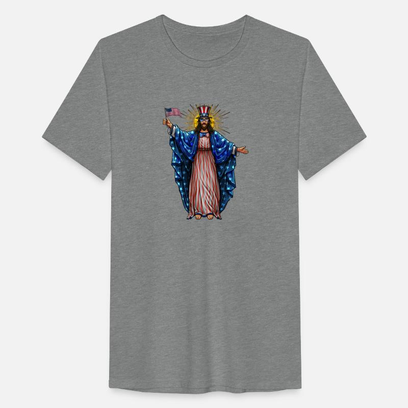 American Flag Christian Jesus Patriotic