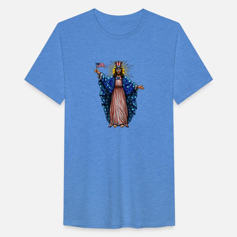 American Flag Christian Jesus Patriotic