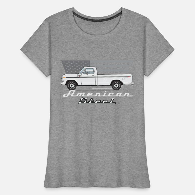 american steel White