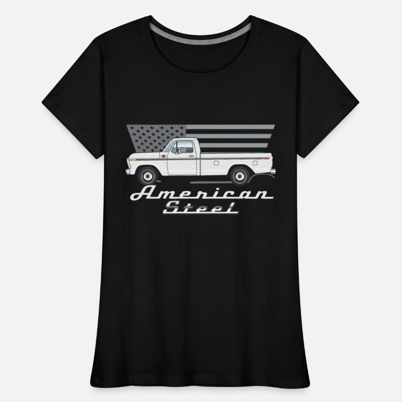 american steel White