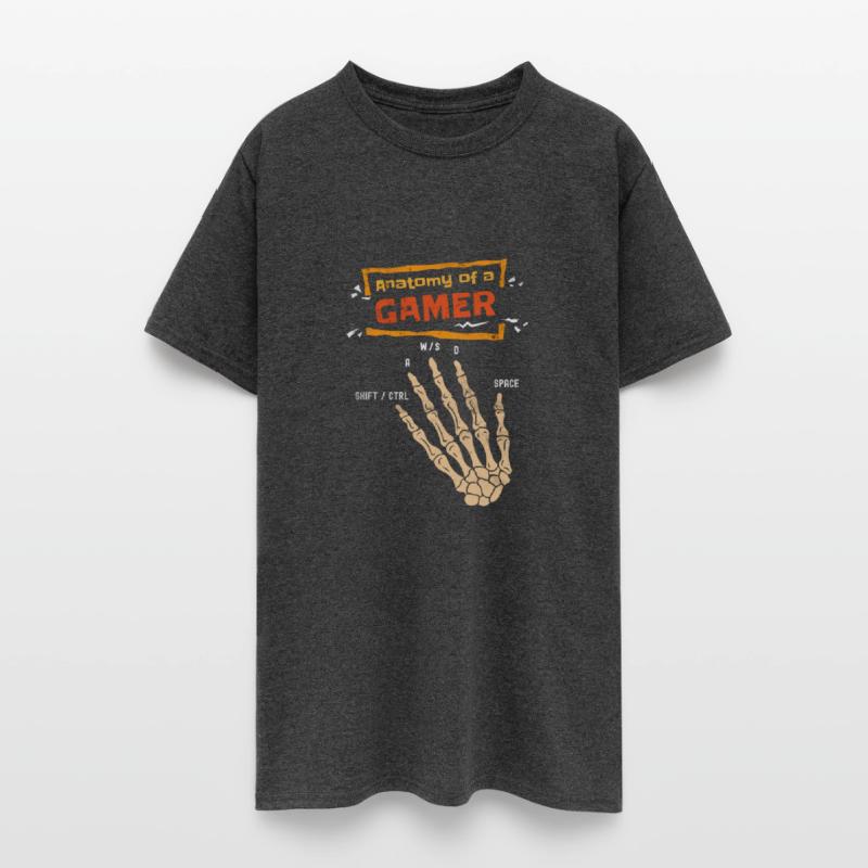 Anatomy Of A Gamer Skeleton Hand Vintage Gamer