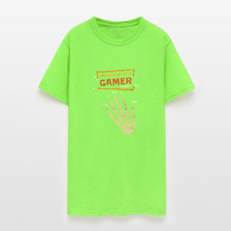 Anatomy Of A Gamer Skeleton Hand Vintage Gamer