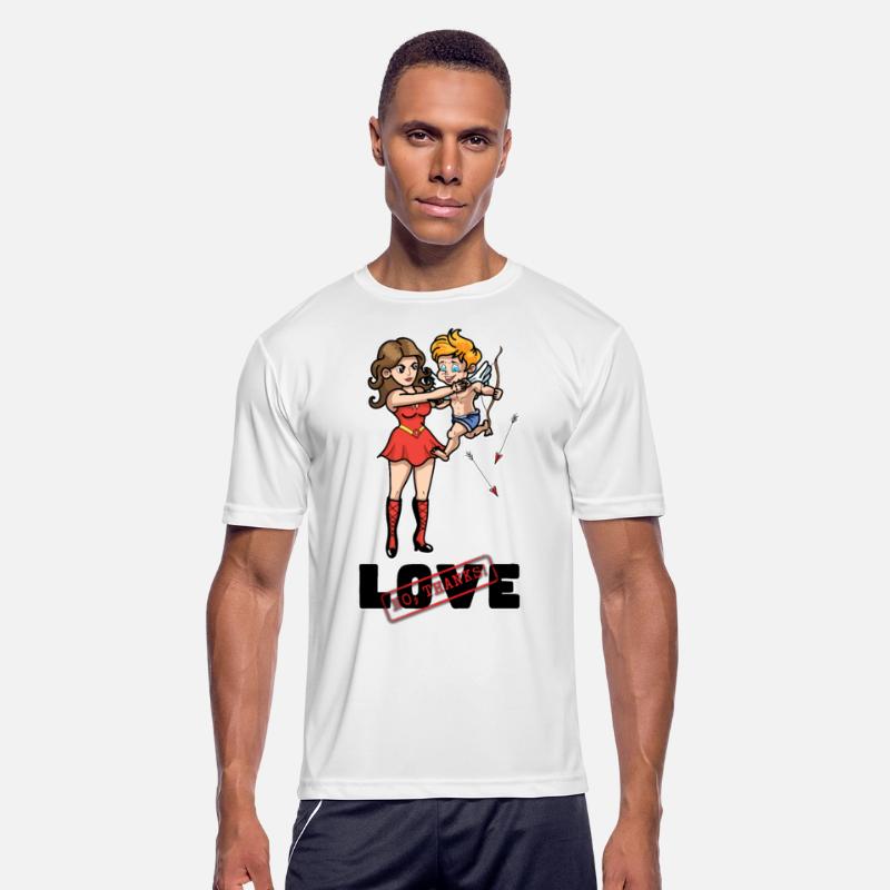 Anti-Valentine's Day design with a woman