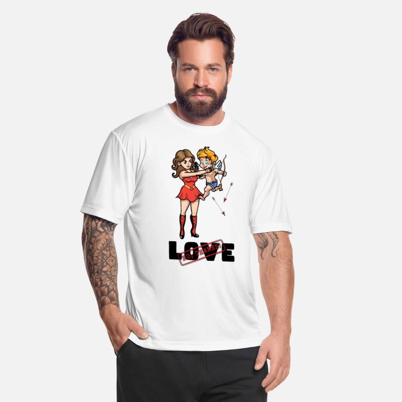 Anti-Valentine's Day design with a woman
