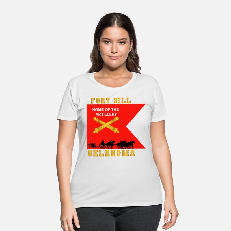 Army Fort SIll Home of Artillery Guidon w Cassion