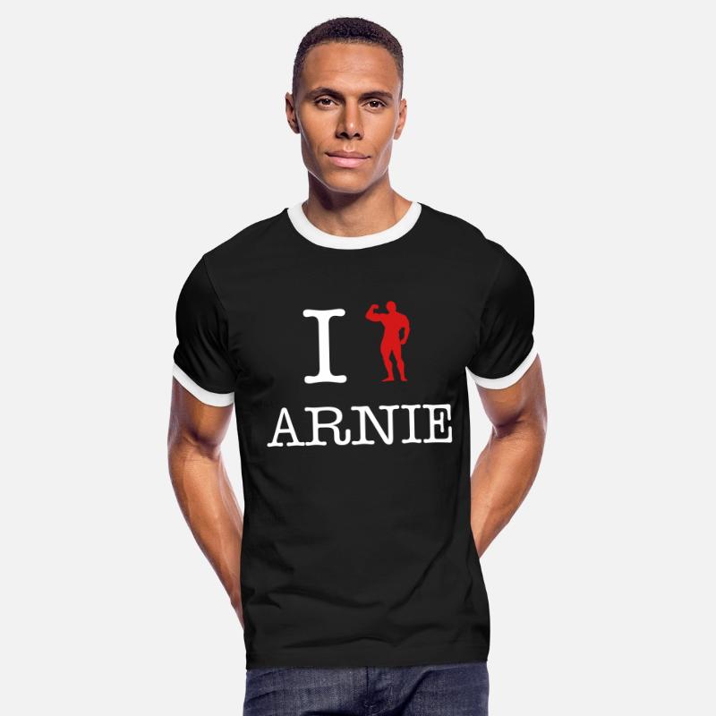 Arnold workout training t-shirts