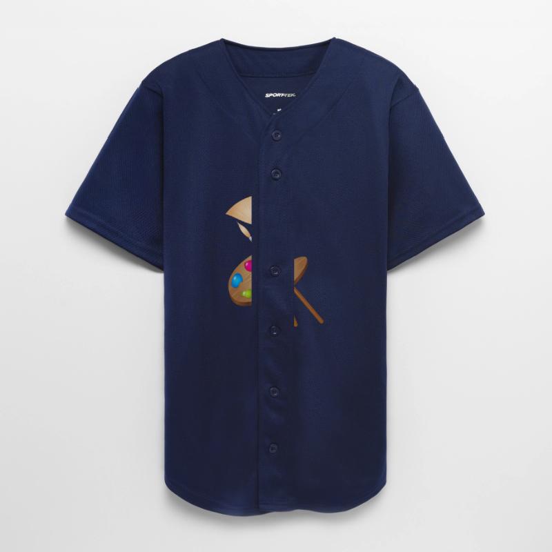 Artist's palette with colorful paints and brushes