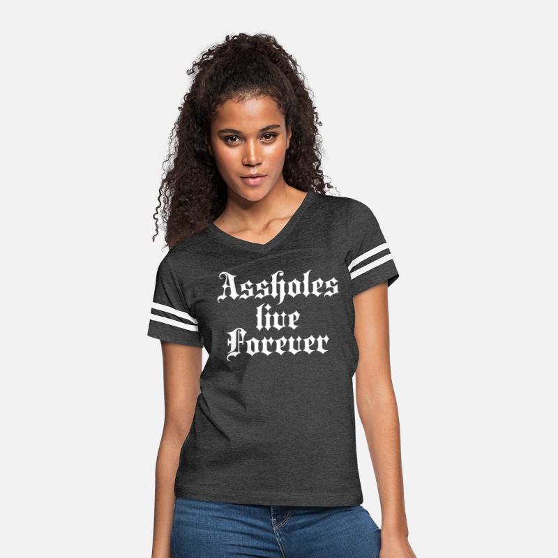 Assholes live Forever | Stylish Goth Typography