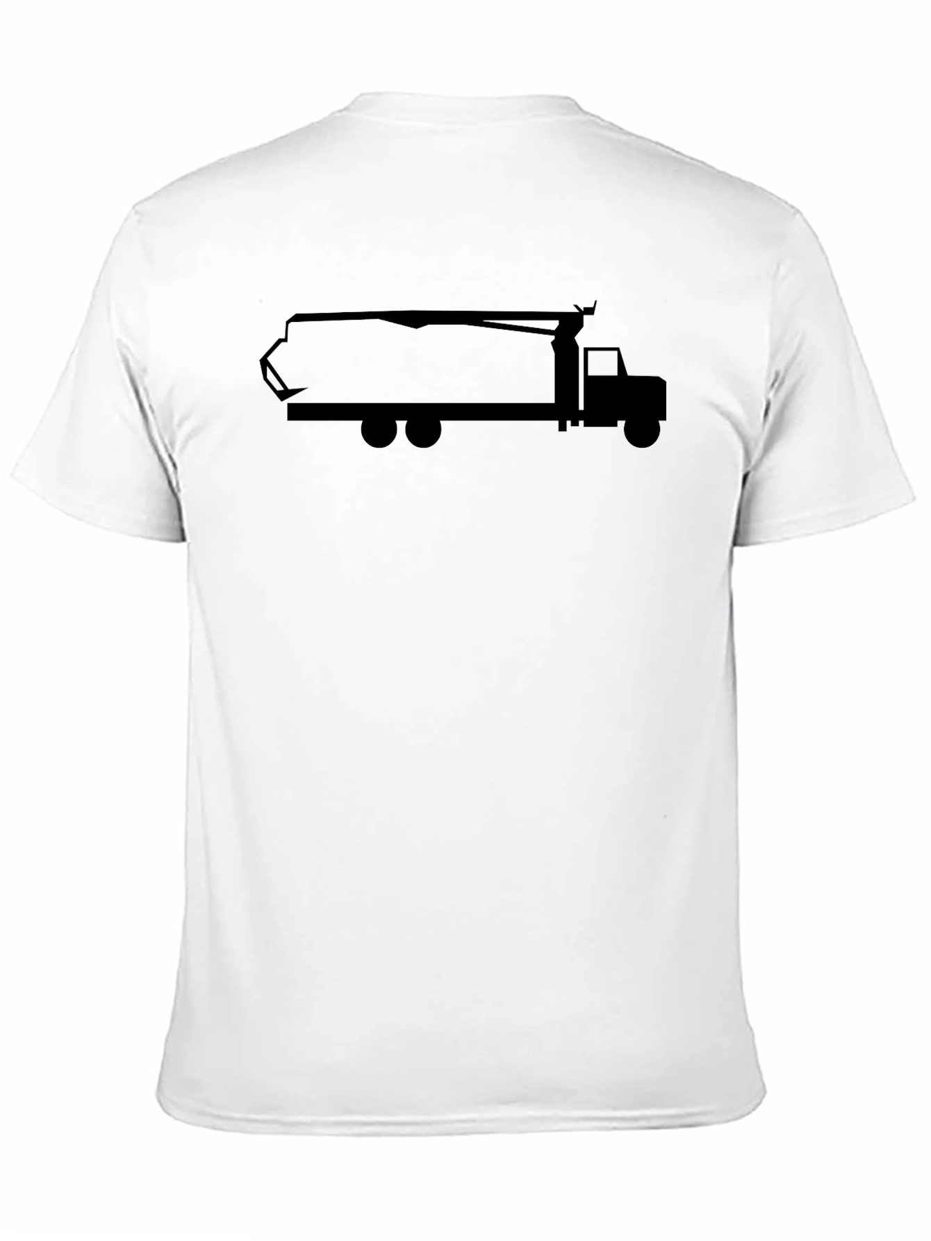 Concrete Truck Silhouette T-Shirt - Classic Black Tee