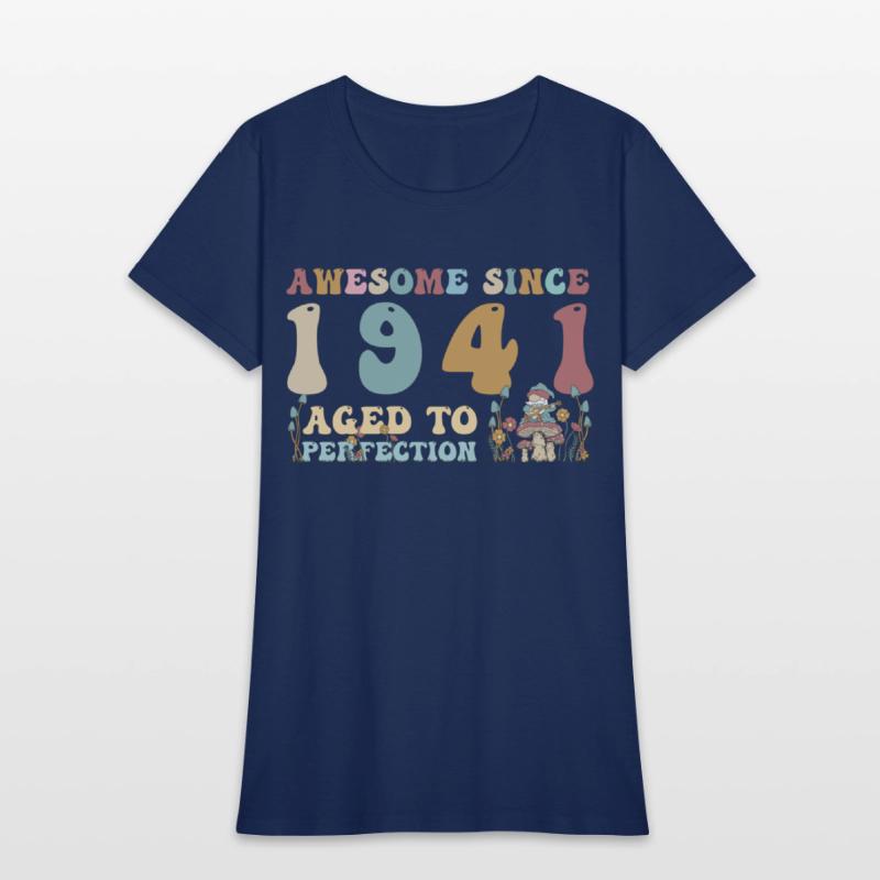 Awesome since 1941 - 82nd Birthday - 2023 Groovy
