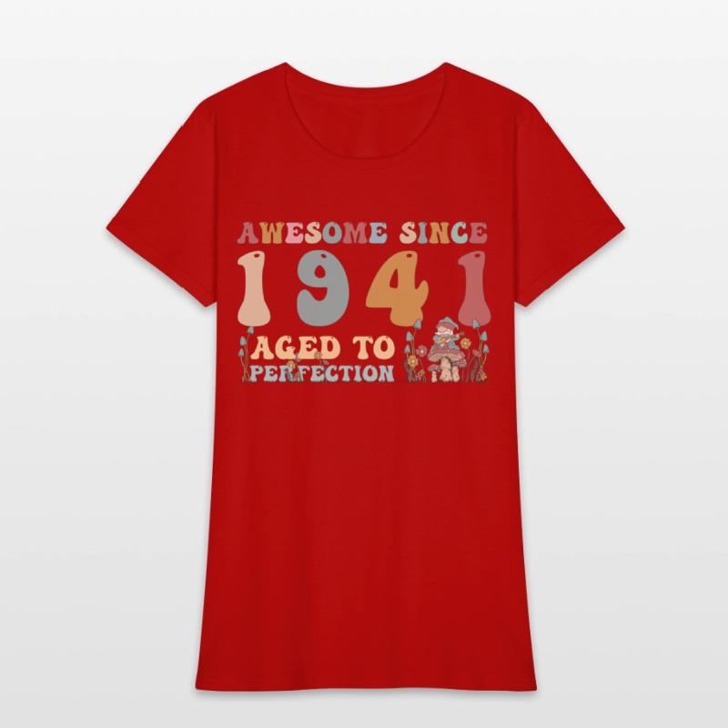 Awesome since 1941 - 82nd Birthday - 2023 Groovy