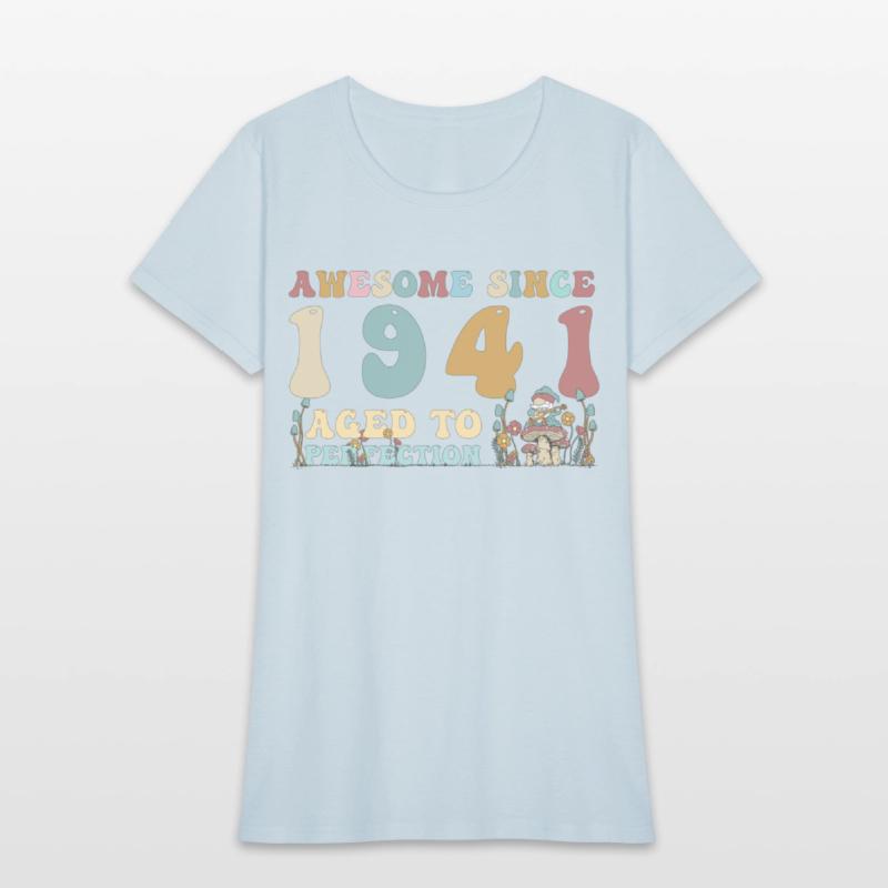 Awesome since 1941 - 82nd Birthday - 2023 Groovy