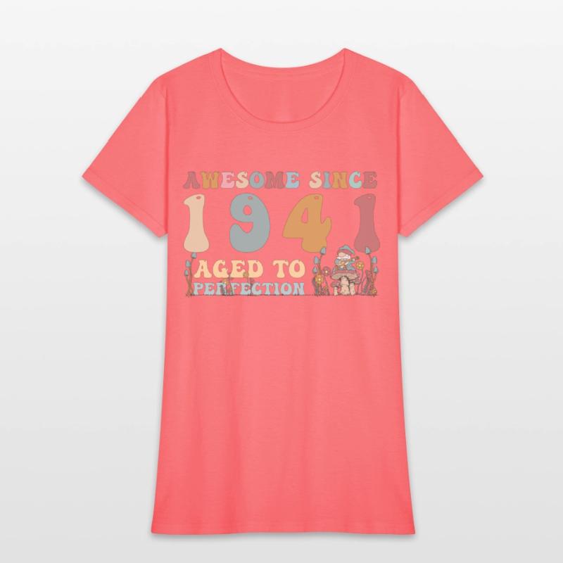 Awesome since 1941 - 82nd Birthday - 2023 Groovy