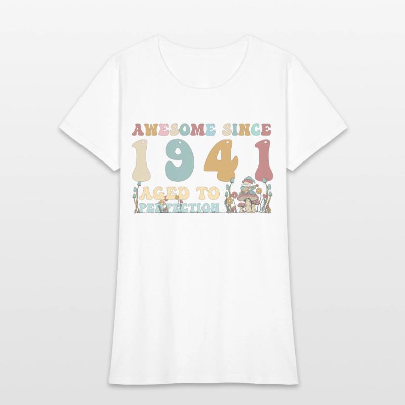 Awesome since 1941 - 82nd Birthday - 2023 Groovy