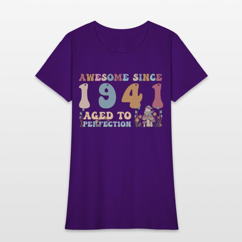 Awesome since 1941 - 82nd Birthday - 2023 Groovy