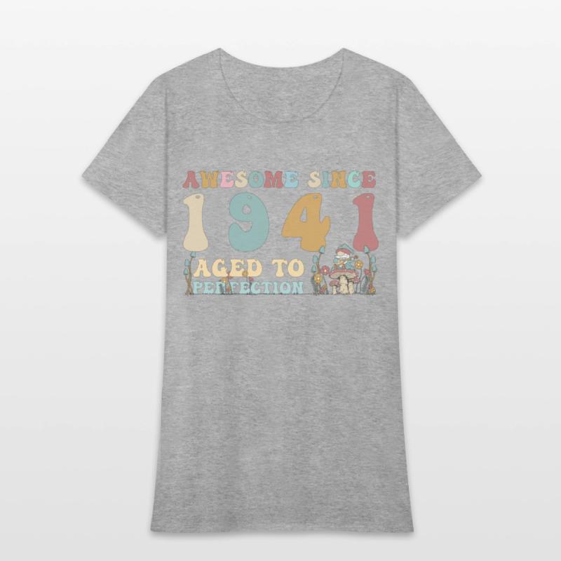 Awesome since 1941 - 82nd Birthday - 2023 Groovy