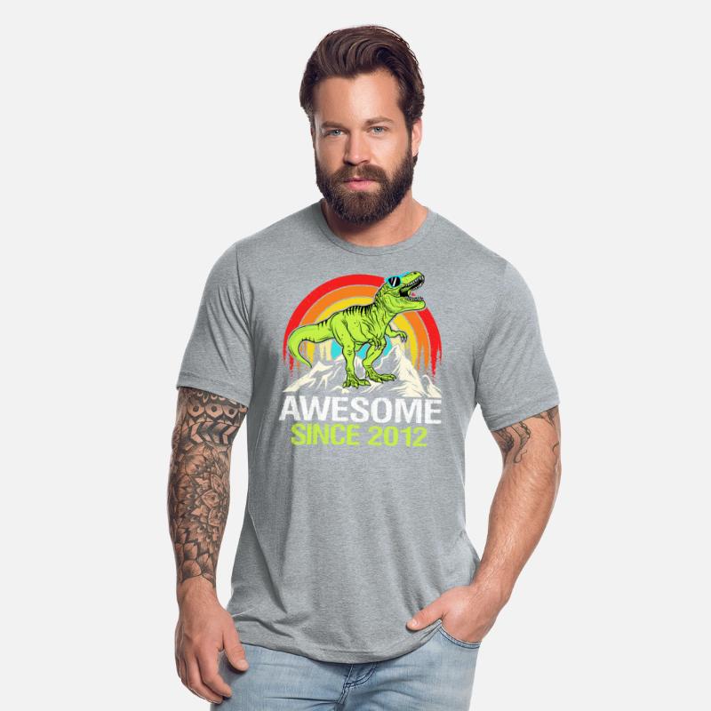 Awesome Since 2012 Dinosaur 11th Birthday Gift
